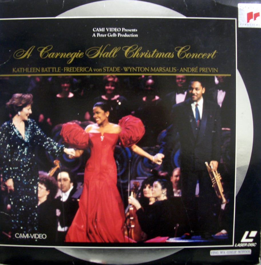 A Carnegie hall christmas concert