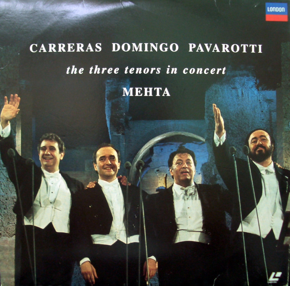 Carreras domingo pavarotti - the three tenors in concert
